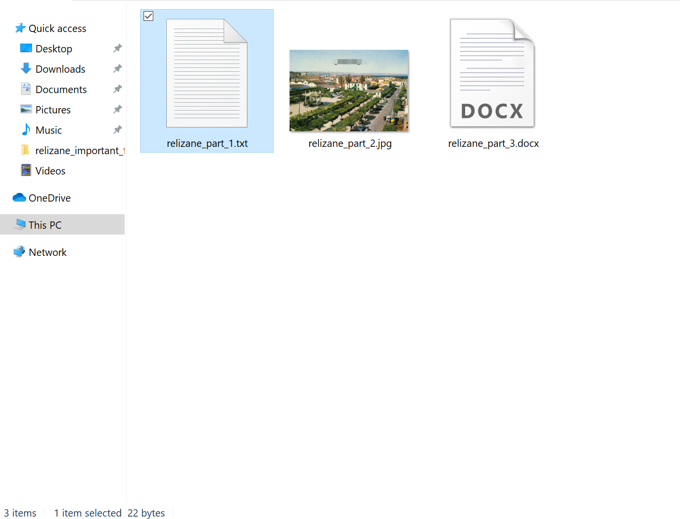 Deleted files